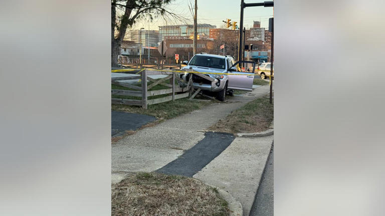 Driver crashes car in Alexandria following accidental shooting