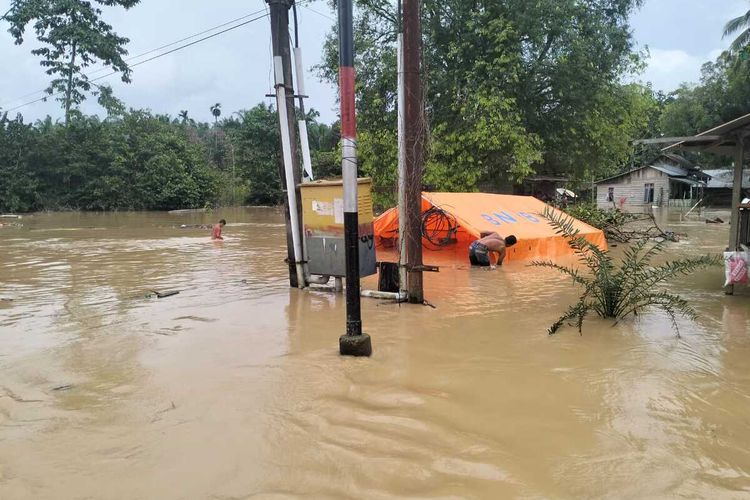 2.818 KK terdampak bencana banjir dan puting beliung Aceh Timur, Pemkab fokus tangani pemulihan