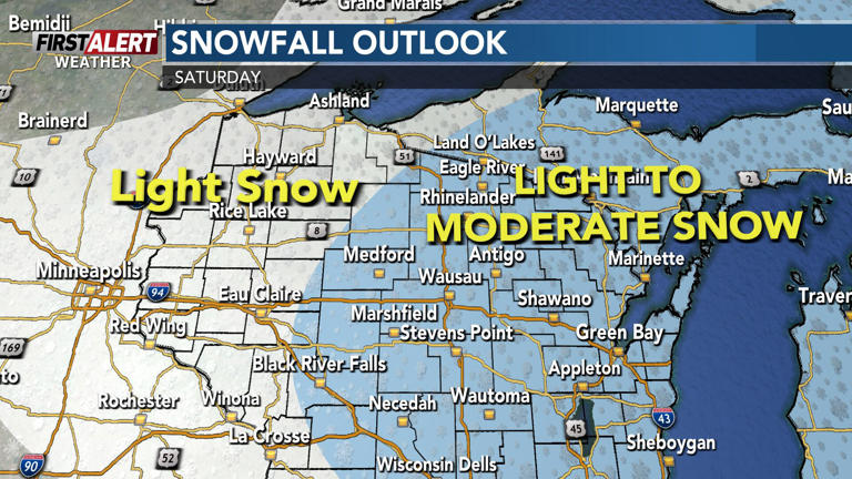 First alert for upcoming rain and snow Thursday night