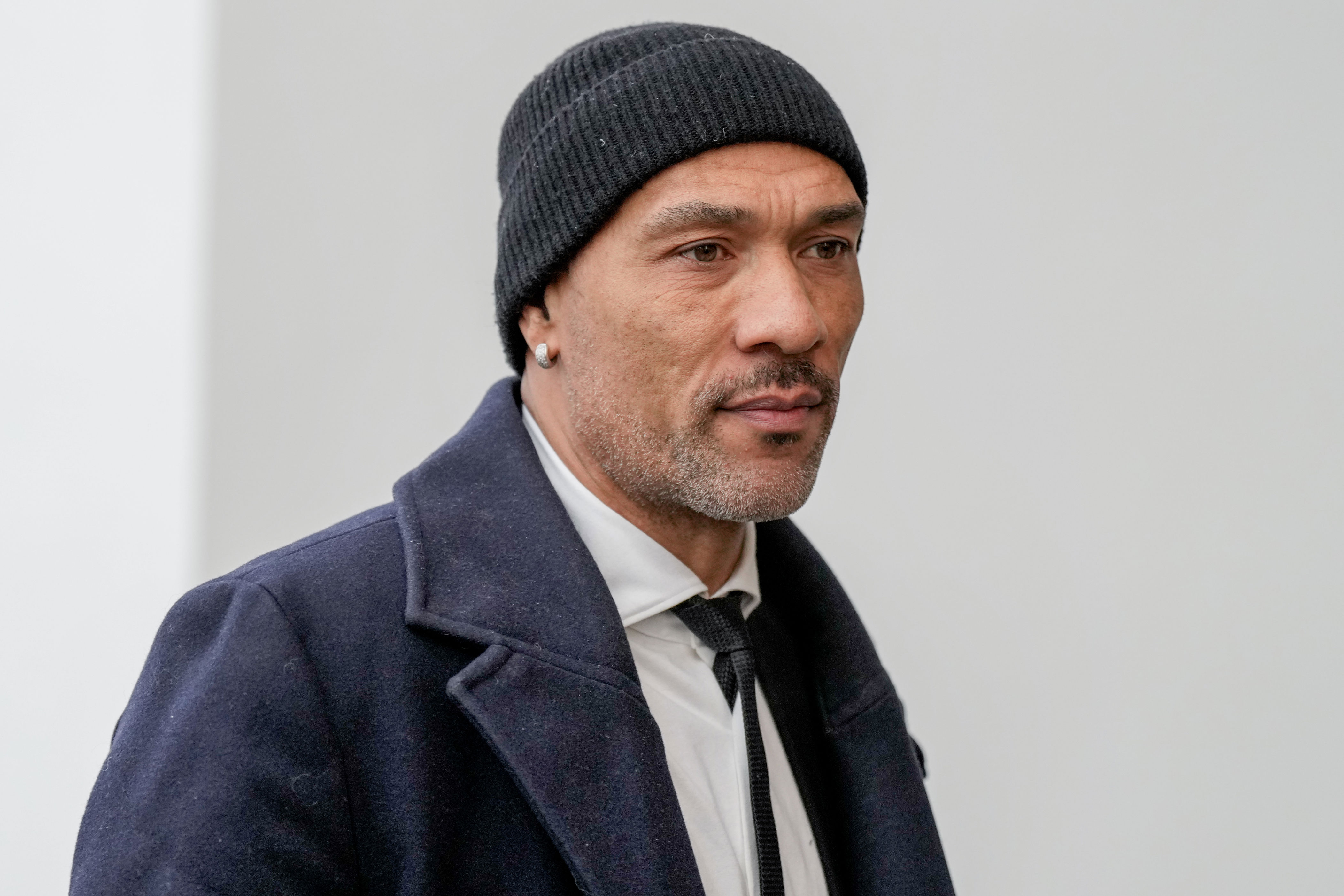 John Carew deltar i bisettelsen til Åge Hareide. Foto: Fredrik Varfjell / NTB