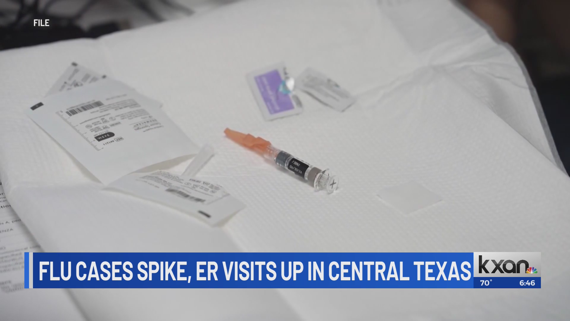 Texas reports 'very high' flu activity levels as cases surge across Austin