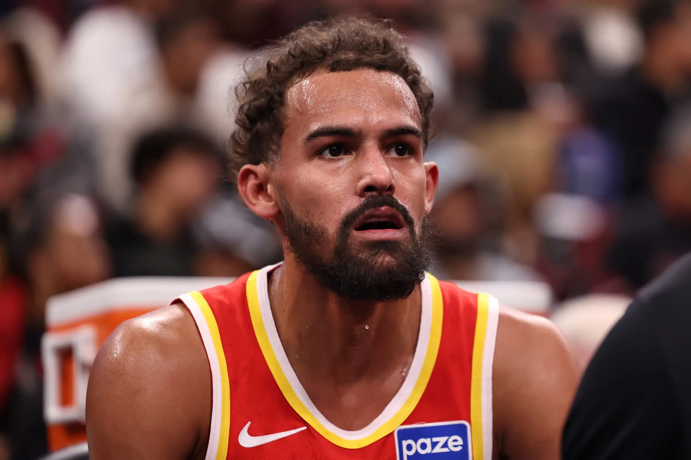 Trae Young se despede do Atlanta Hawks como maior pontuador de três e ...