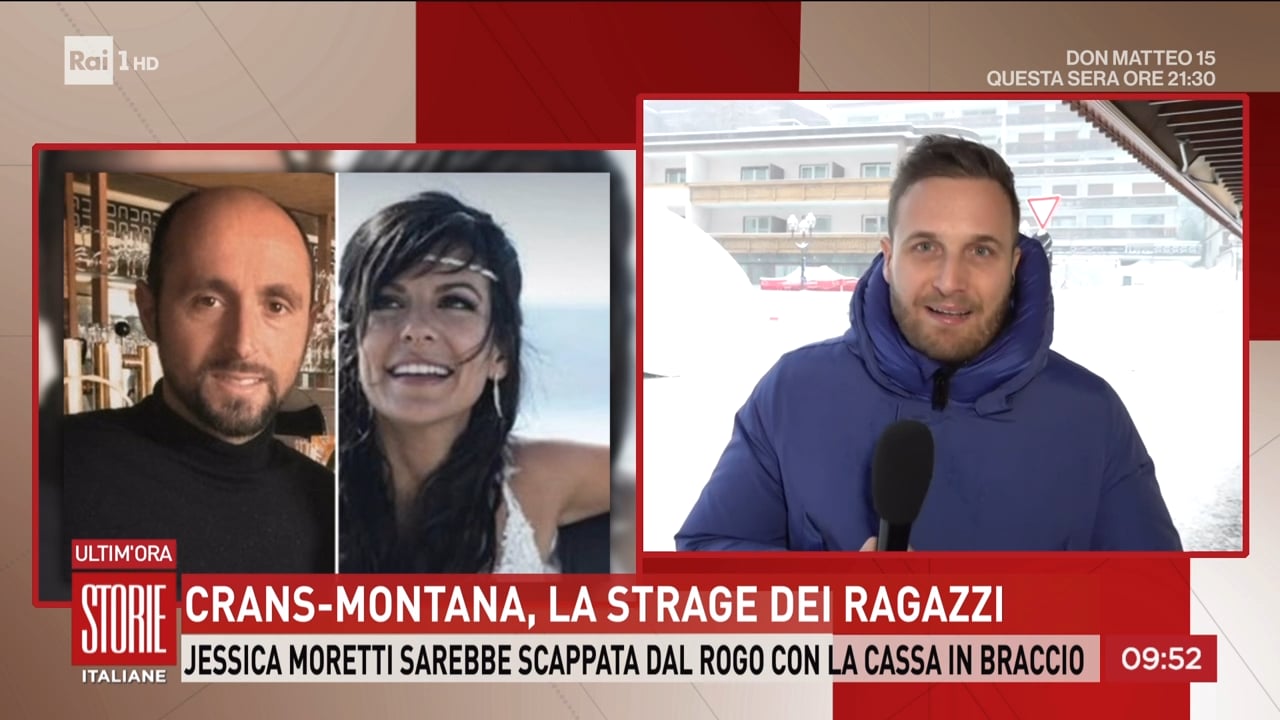 Crans-Montana, Jessica Moretti scappata dal rogo con le cassa del ...