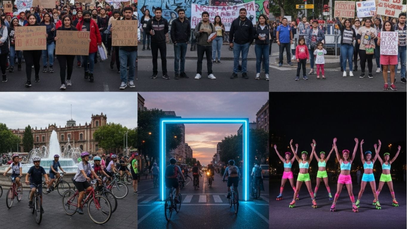 Marchas y movilizaciones en CDMX hoy jueves 8 de enero de 2026 ...