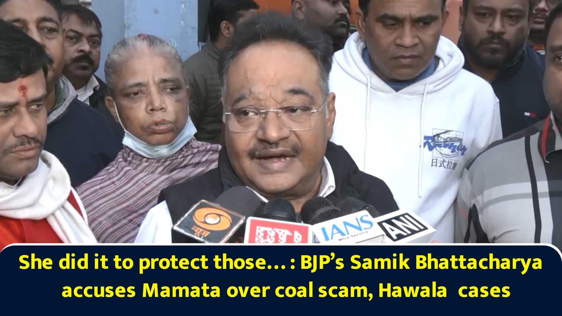 She did it to protect those: BJP’s Samik Bhattacharya accuses Mamata ...