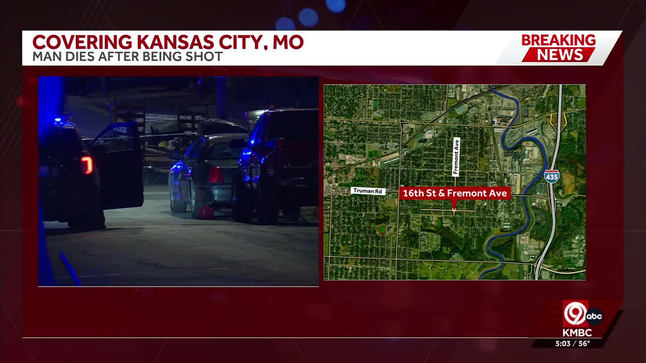 Man working on a vehicle shot, killed in Kansas City
