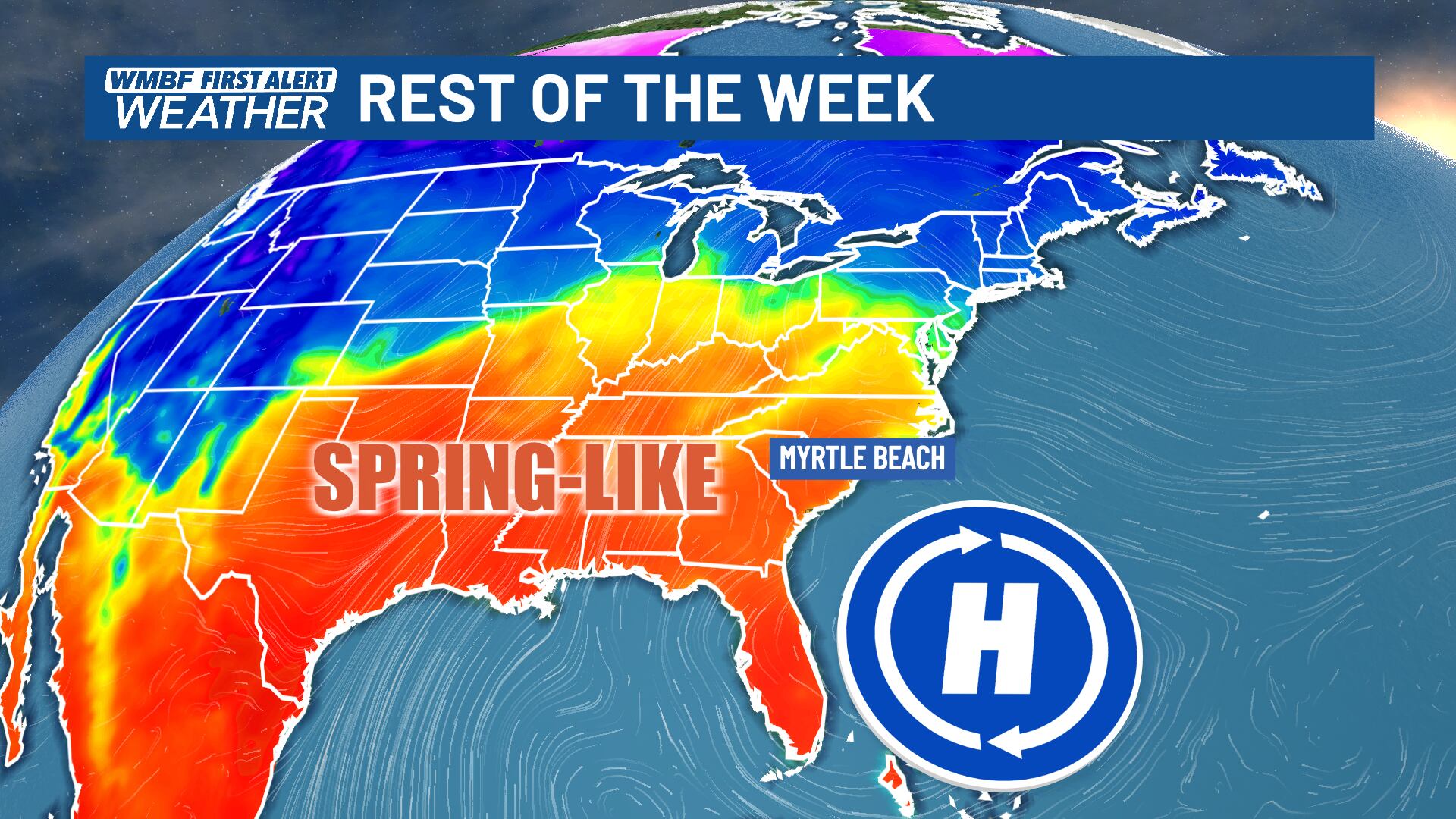 First alert: Spring-like warmth continues