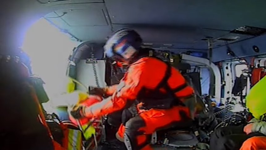Watch how a real ocean rescue happens!
