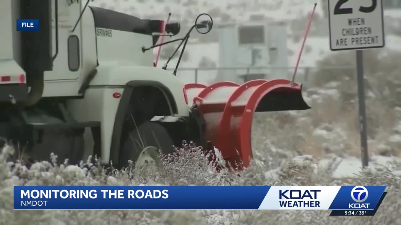 Winter storm brings icy roads risk across parts of New Mexico