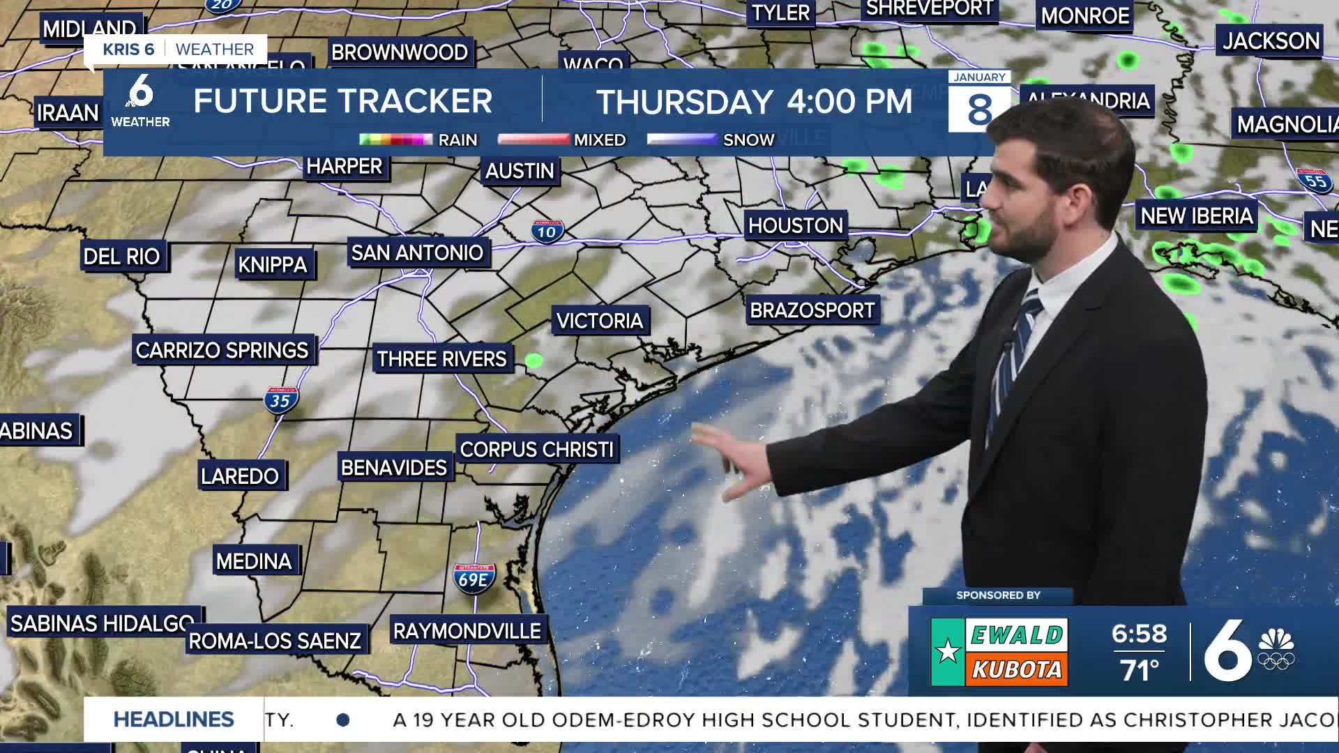 Windy and warm to end the week before a Friday night cold front shakes ...