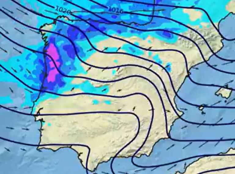 AEMET avisa de una ciclogénesis explosiva con la borrasca Goretti ...