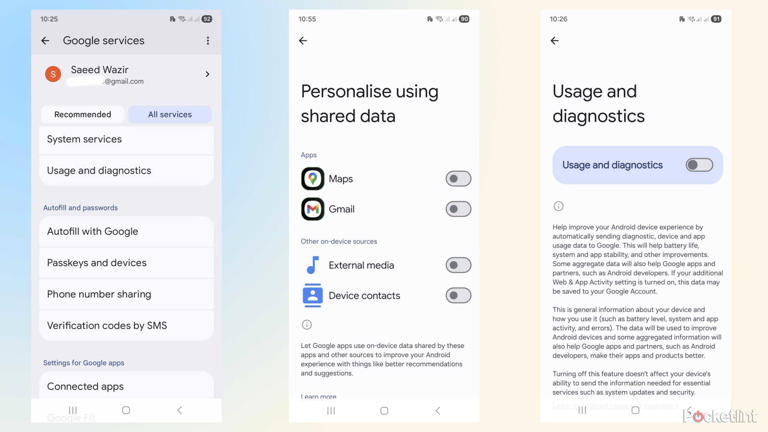 Android Usage and Diagnostics