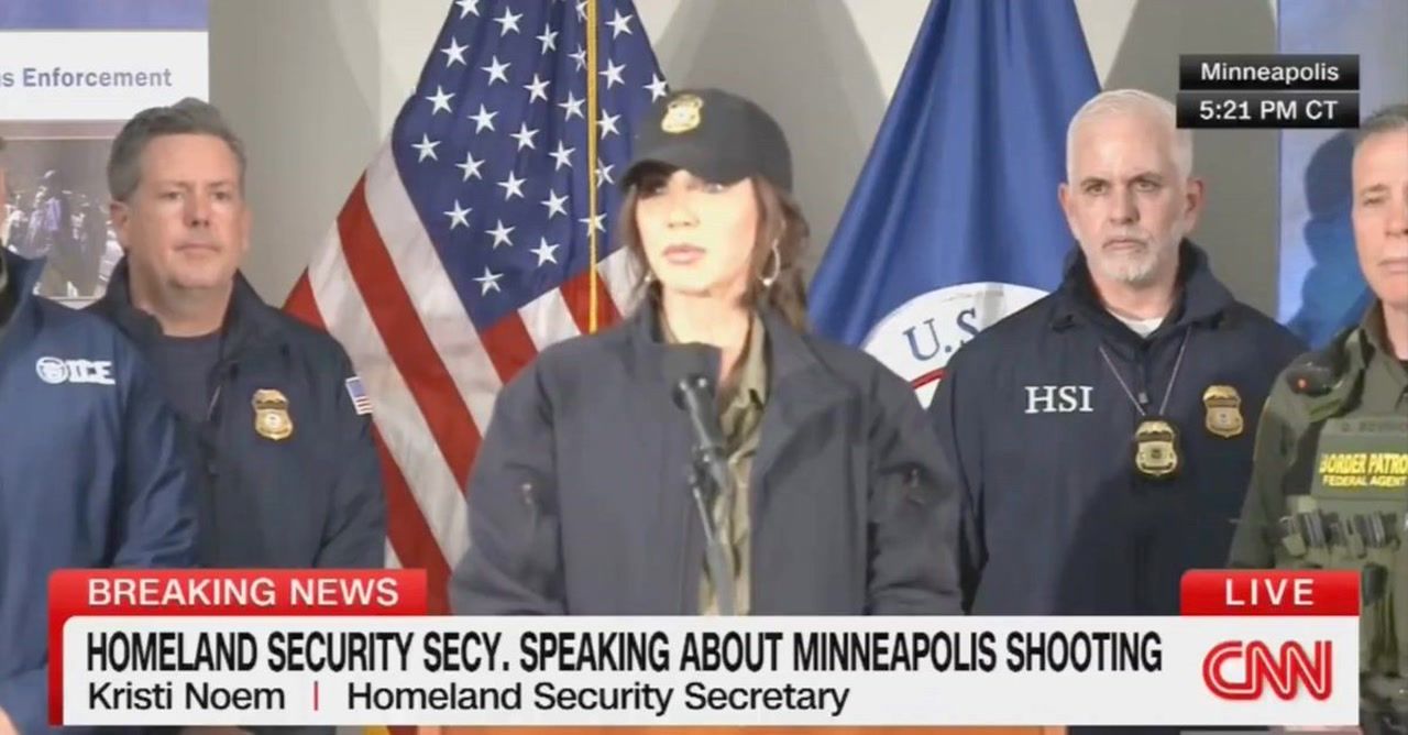 Kristi Noem faces accusations after Minneapolis shooting incident
