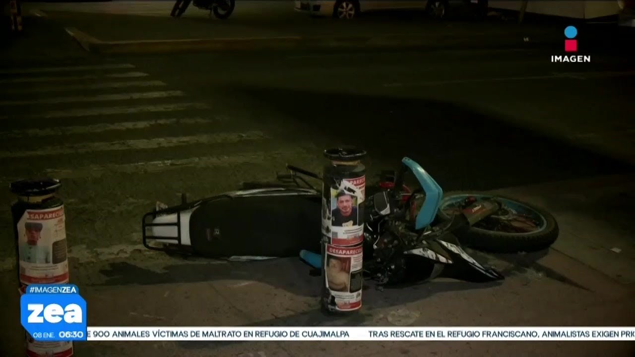 Motociclista es atropellado en Guadalajara, el responsable se da a la fuga