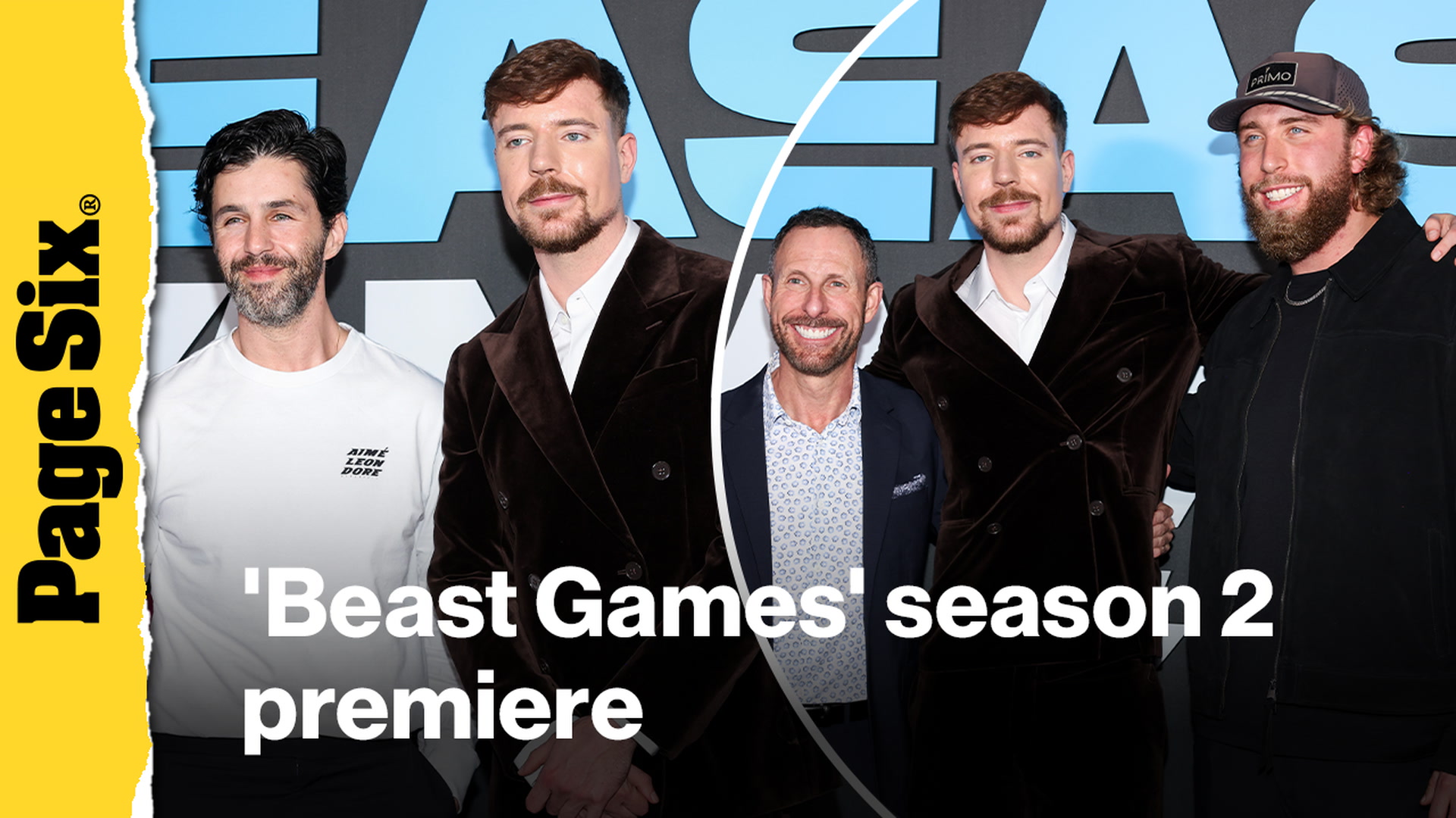 Mr. Beast, Tyler Conklin, Josh Peck and more attend the 'Beast Games ...