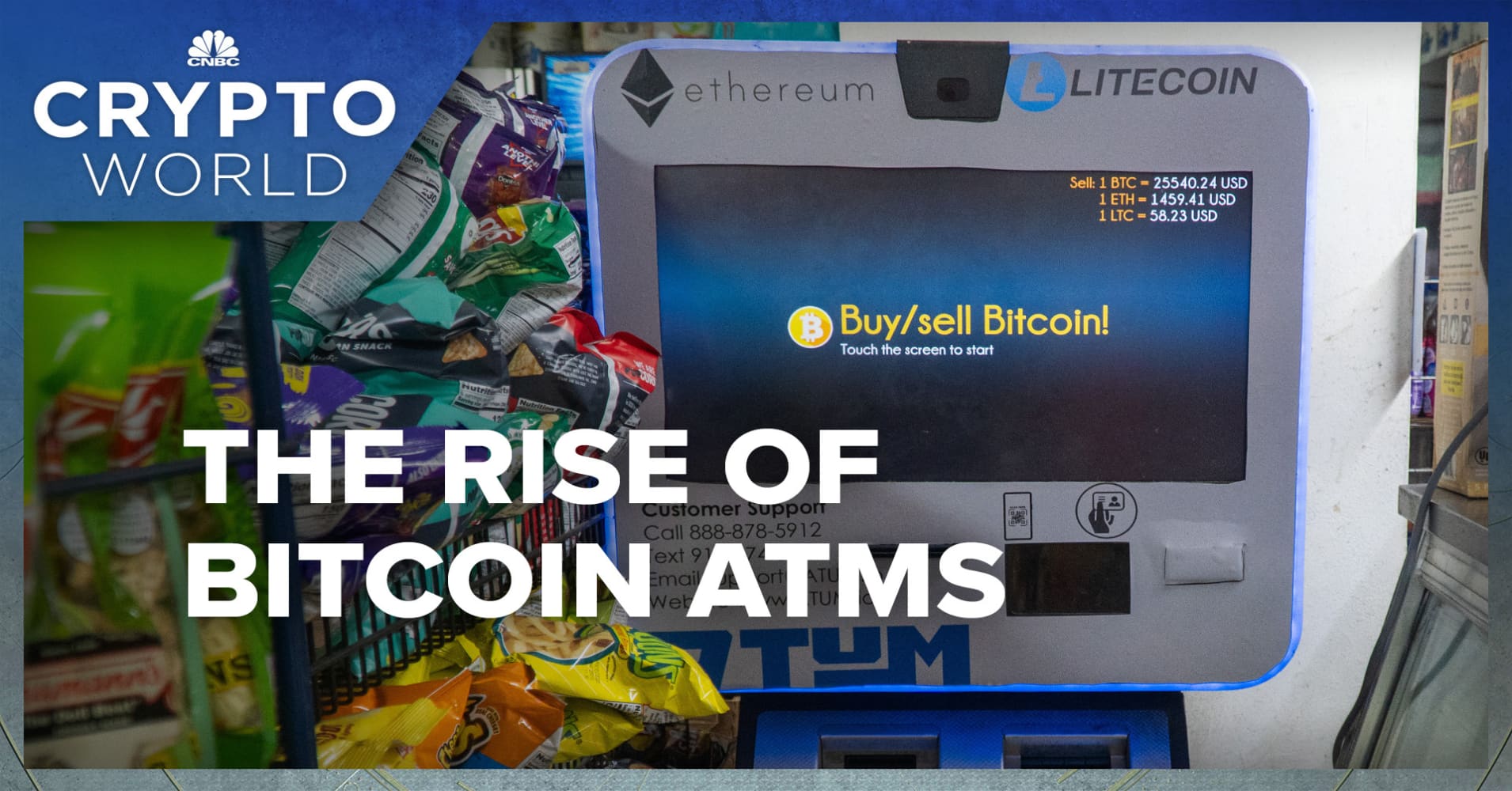 Why bitcoin ATMs are taking over malls and gas stations across the US |  Watch