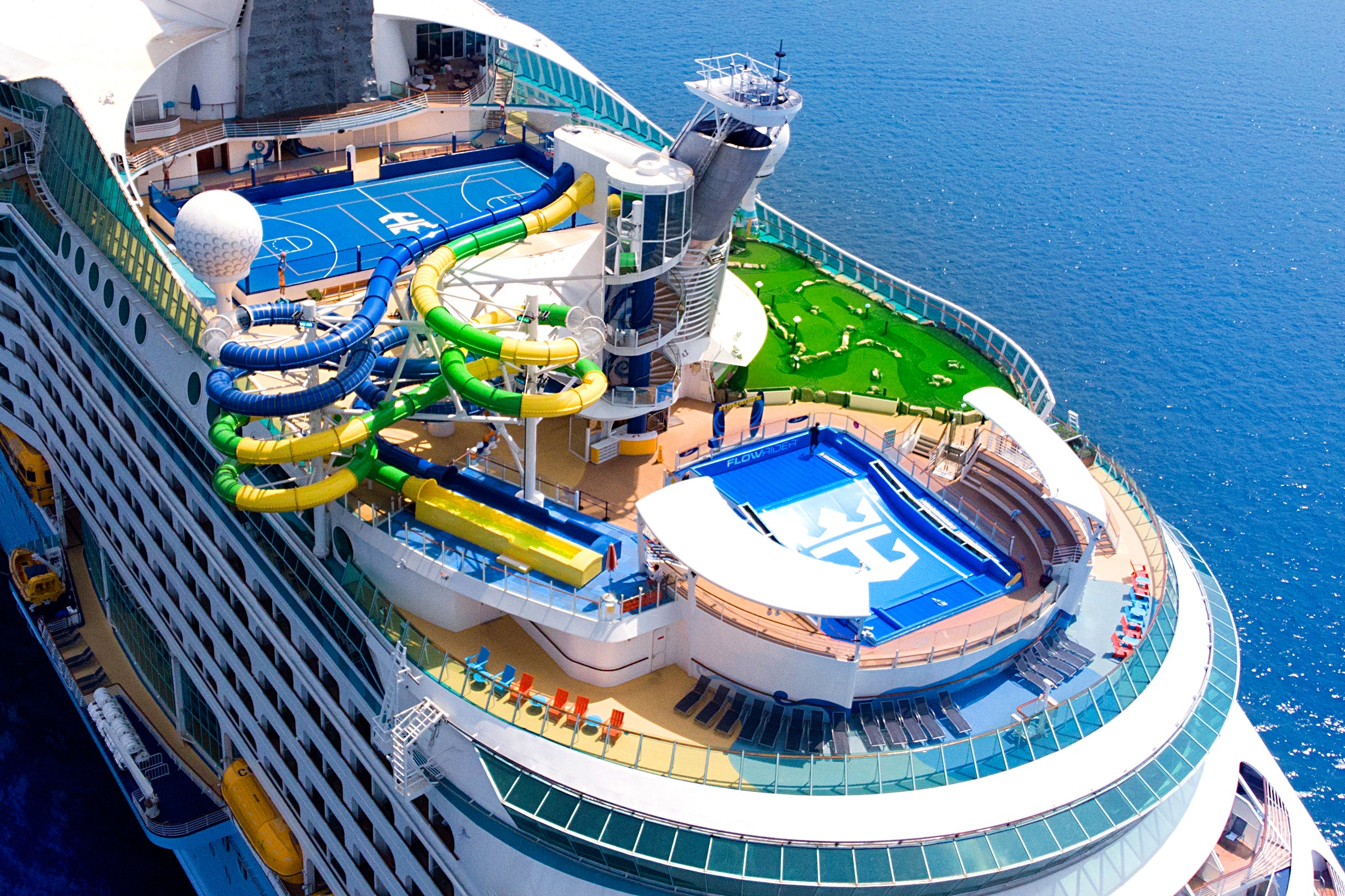 Guests can sail around Alaska aboard Voyager of the Seas (Royal Caribbean)