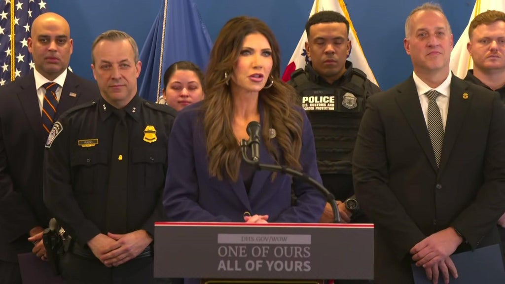 Kristi Noem touts "Operation Salvo" in New York, targeting alleged ...