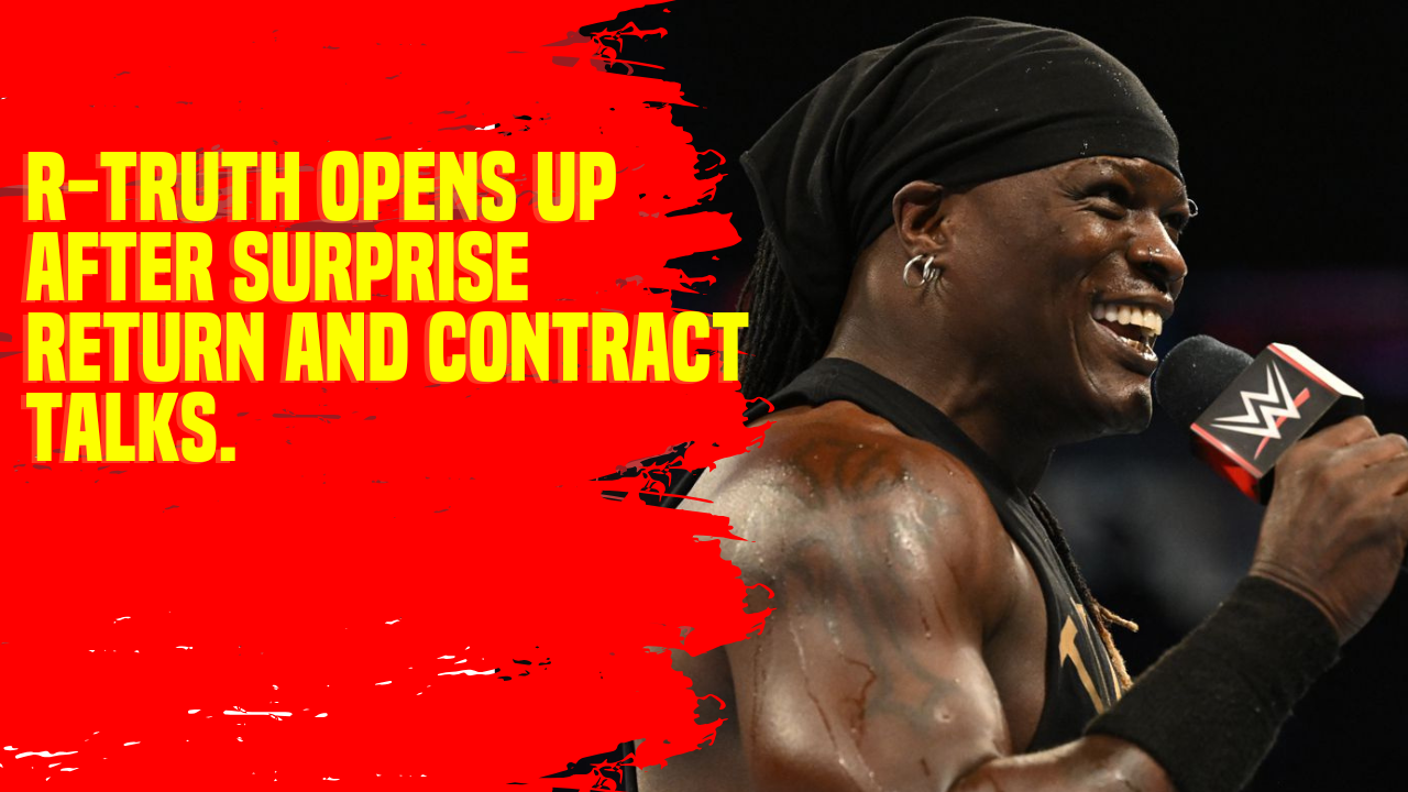 R-Truth opens up after surprise return and contract talks #RTruth #WWE ...