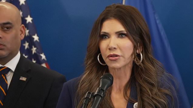 'An experienced officer who followed his training': Kristi Noem defends ...