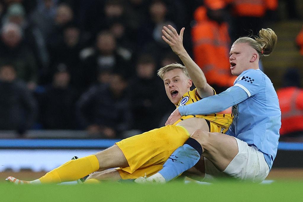 Erling Haaland vs Jan Paul van Hecke: Brighton defender reflects on ...