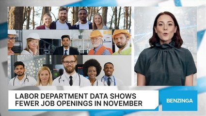 Job openings fall in November
