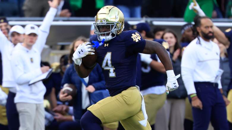 Jeremiyah Love, Notre Dame Fighting Irish