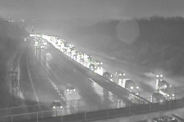 Drivers facing 'long delays' after crash involving three vehicles on A2