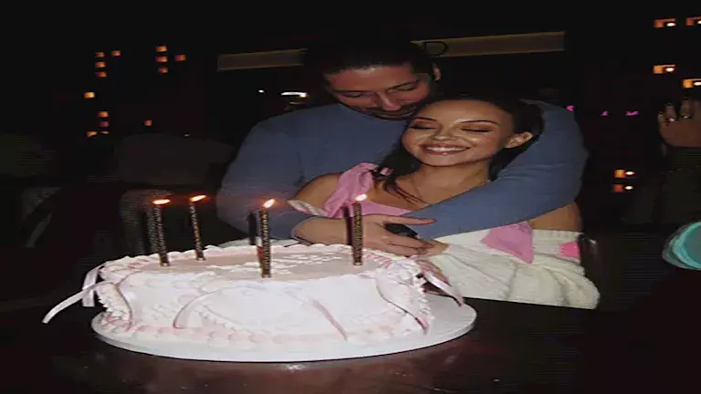 مريم الخشت تحتفل بعيد ميلادها مع زوجها أحمد أباظة