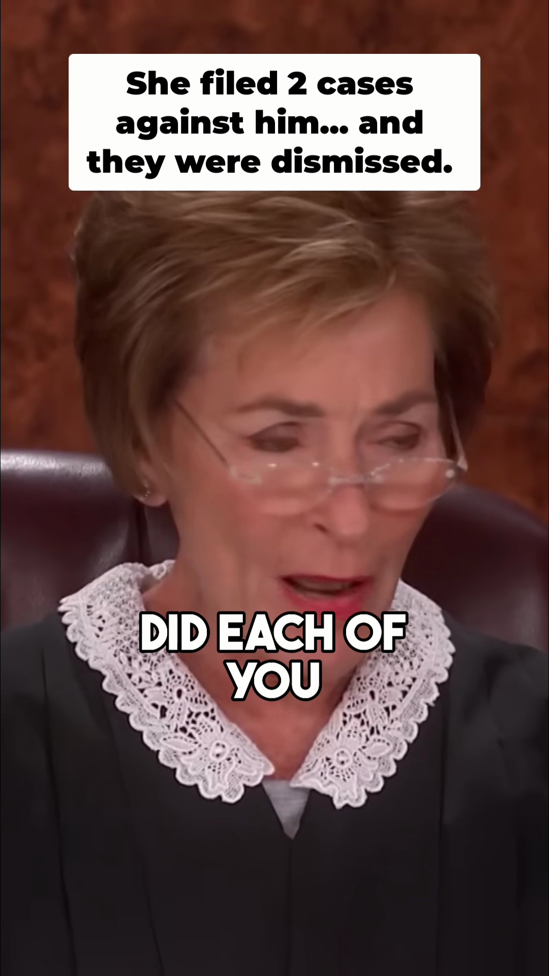 Judge Judy doesn’t believe a word of this plaintiff’s story