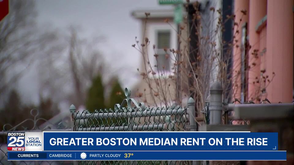 Greater Boston median rent on the rise