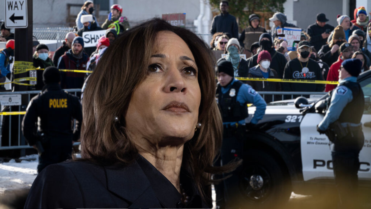 Kamala Harris slams Trump’s ‘gaslighting’ of fatal ICE shooting in ...