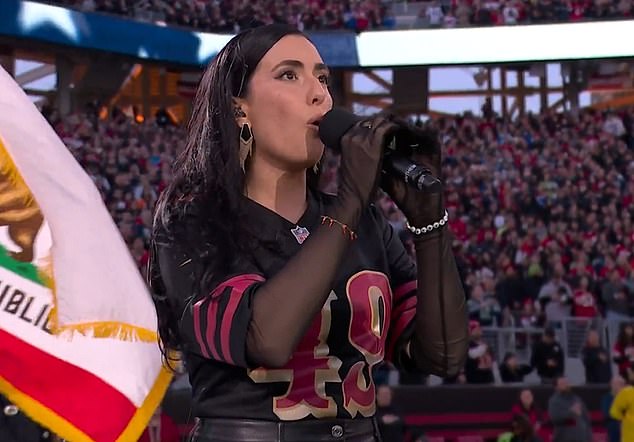 Canadian singer who sparked fury by performing America's national ...