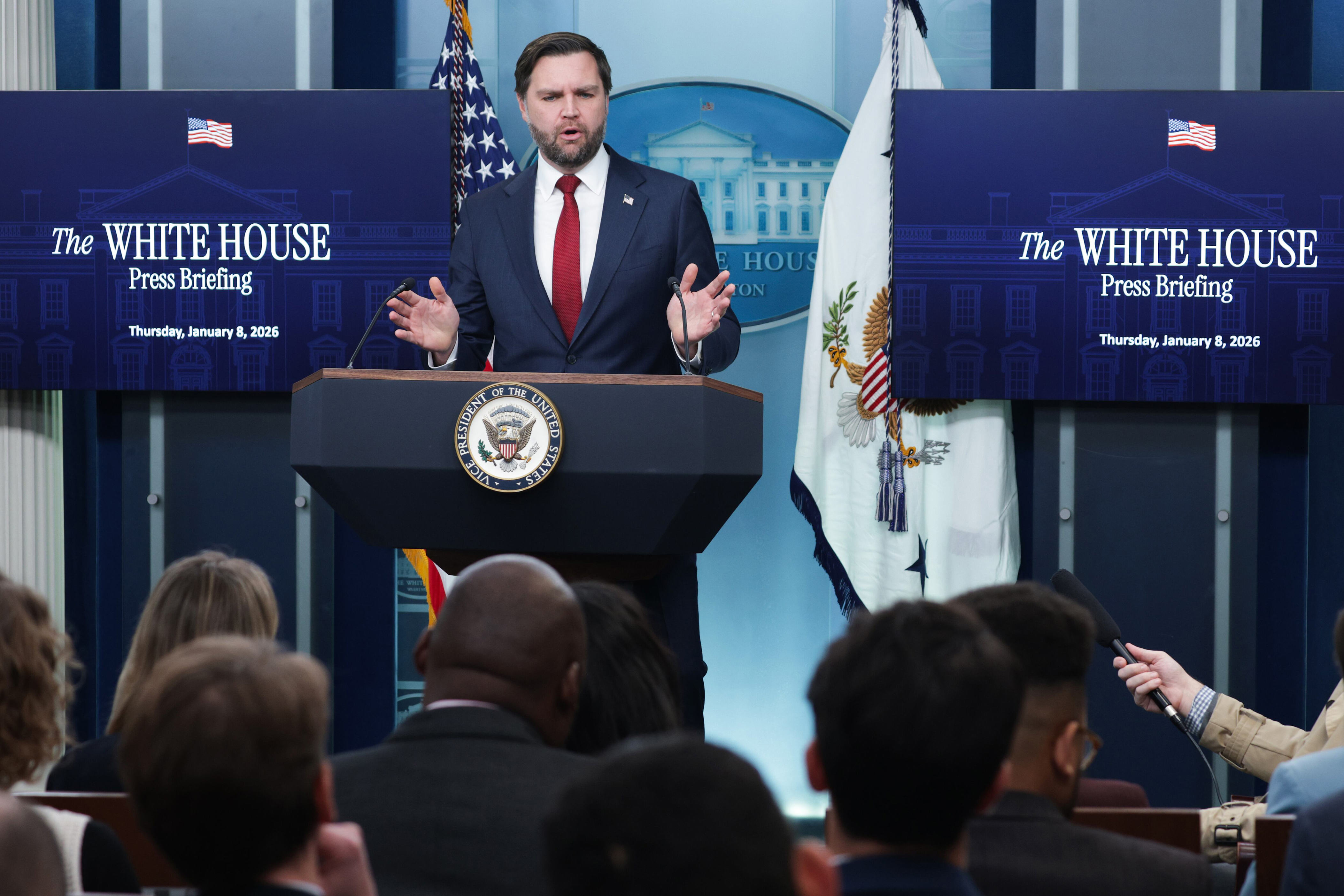 JD Vance desde Washington