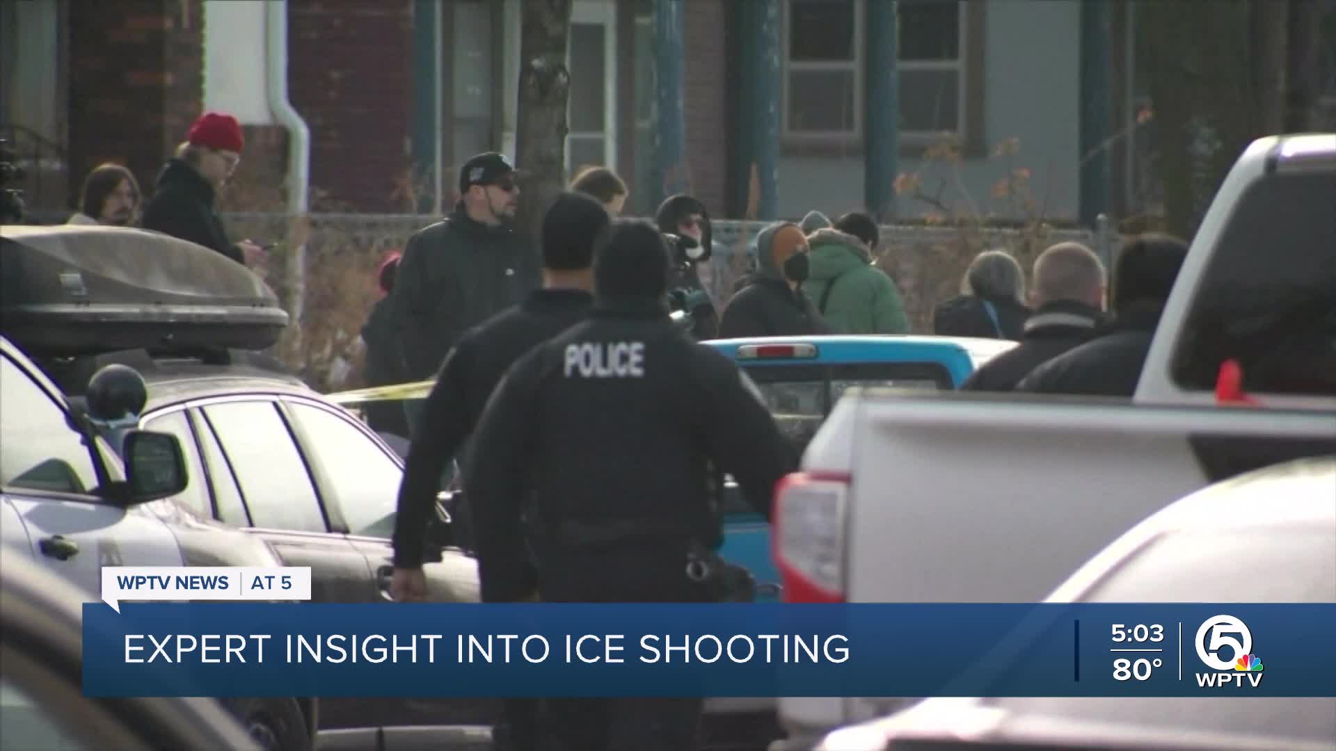 Law enforcement expert weighs in on deadly ICE shooting