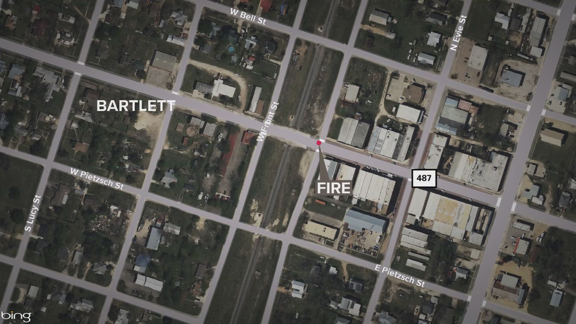 Fire at historic building causing evacuations in Bartlett