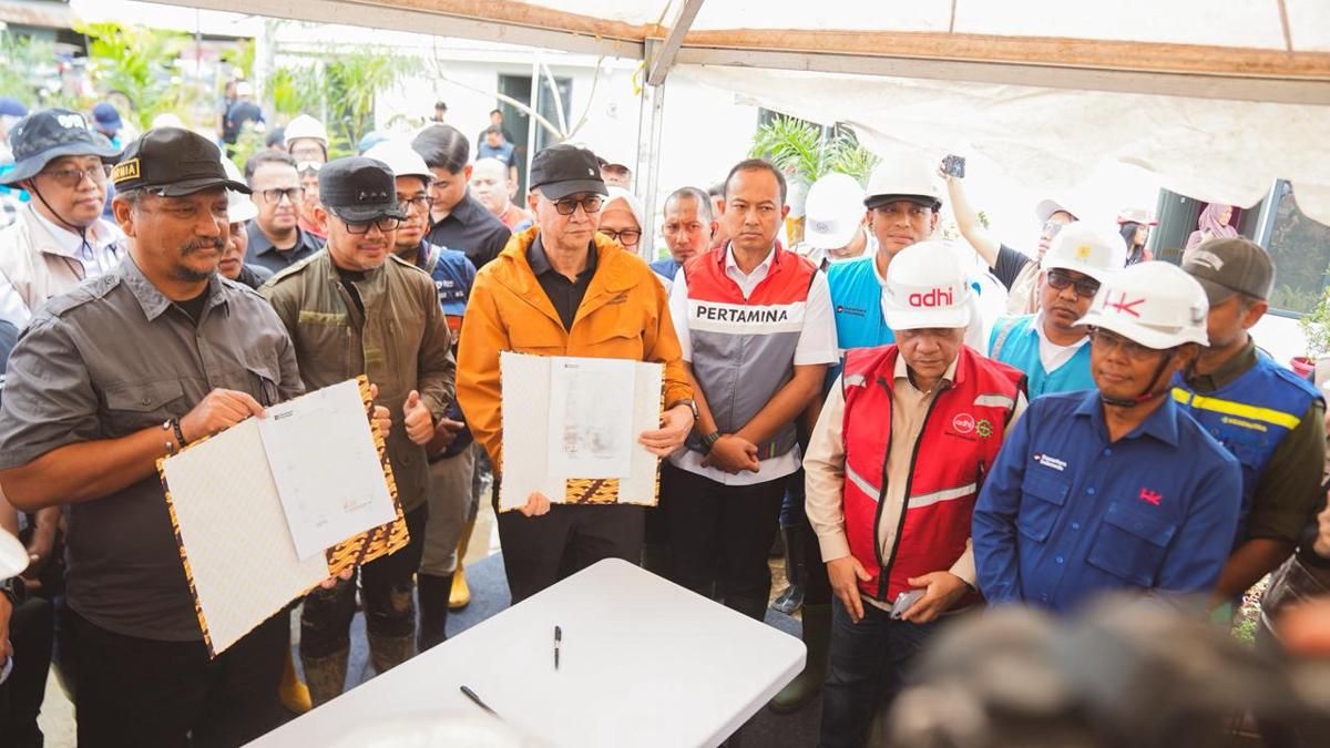 Danantara serahkan 600 huntara ke Pemkab Aceh Tamiang