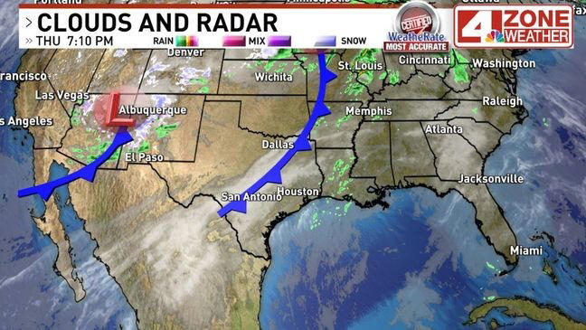 Scattered thunderstorms with hail possible before weekend weather changes
