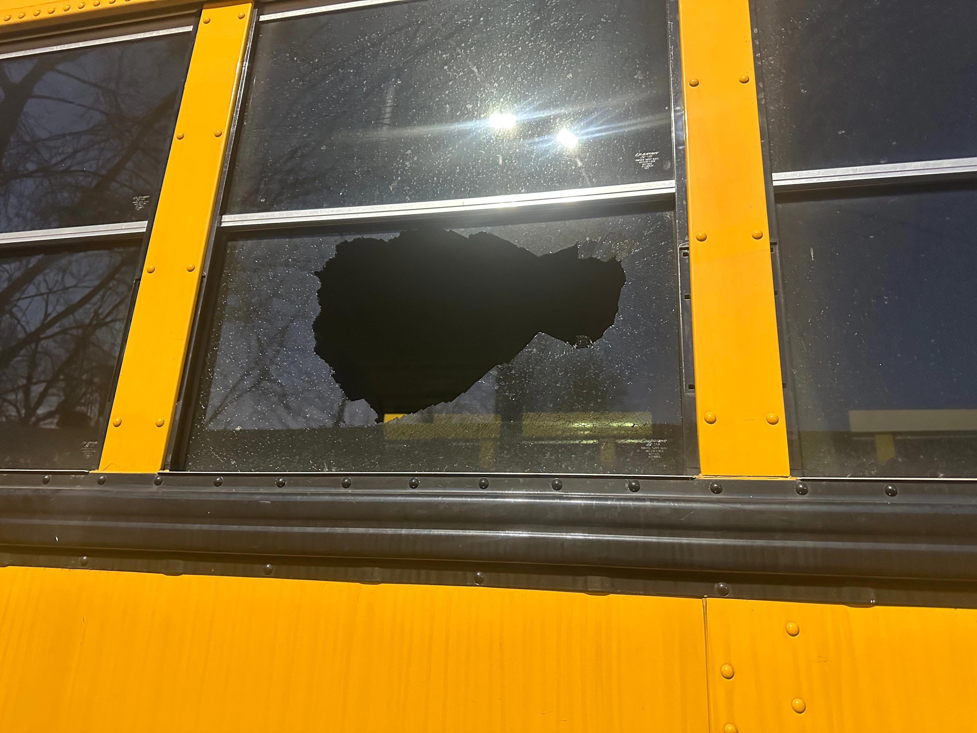 Rock thrown at school bus leaves young NJ student seriously injured