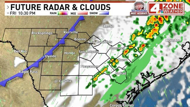 Scattered thunderstorms with hail possible before weekend weather changes
