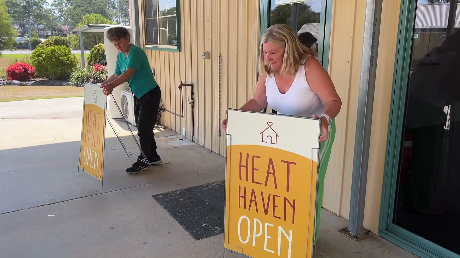 Community-run heatwave havens offer respite for vulnerable residents