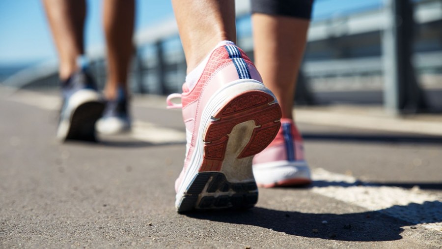 Walk into the new year with good vibes & strides
