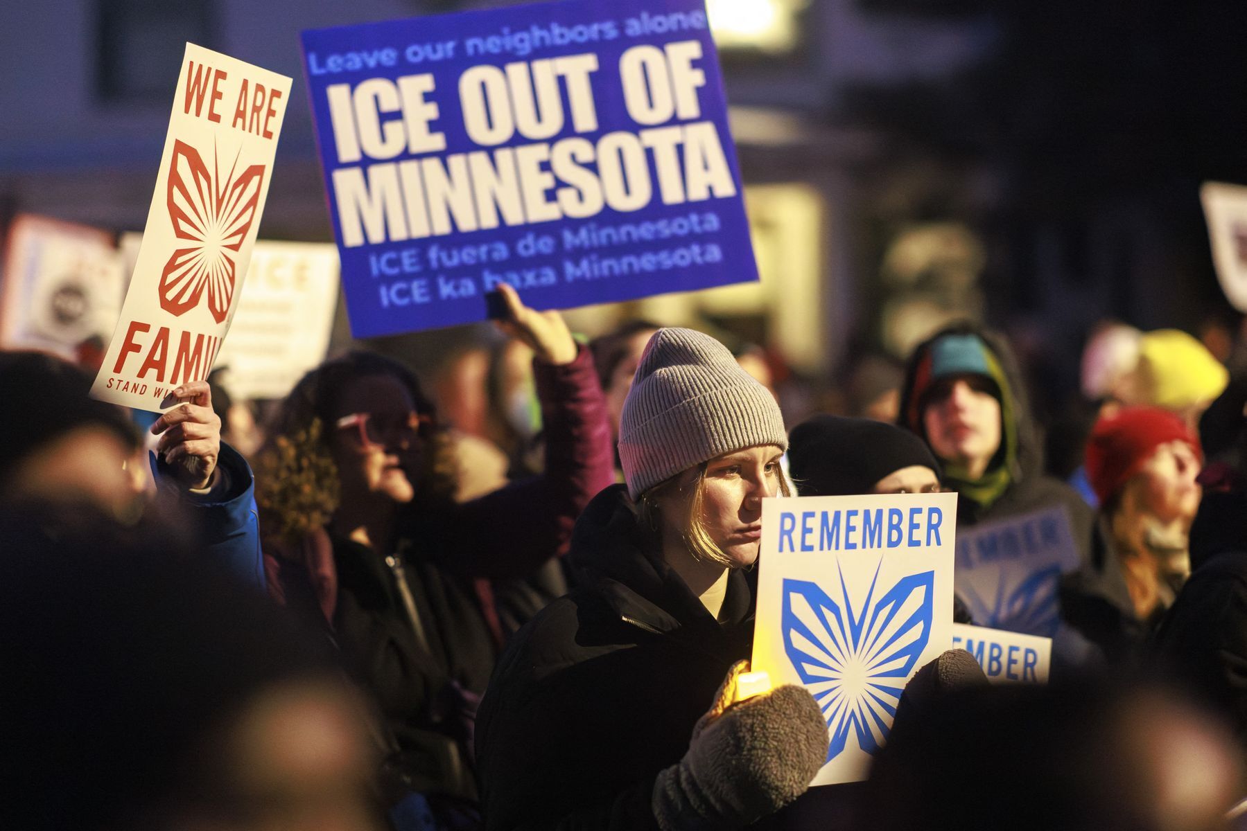 Minneapolis businesses halt operations to protest ICE raids