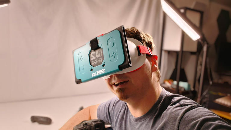 I really wanted to like the Switch 2's VR mode, but clearly, I'm going ...