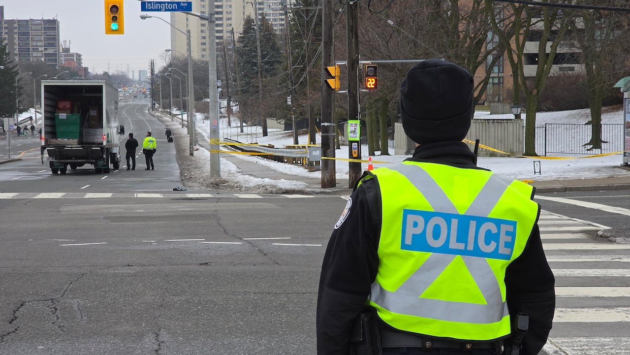 Woman, 35, dead after being struck by truck in Etobicoke, police say