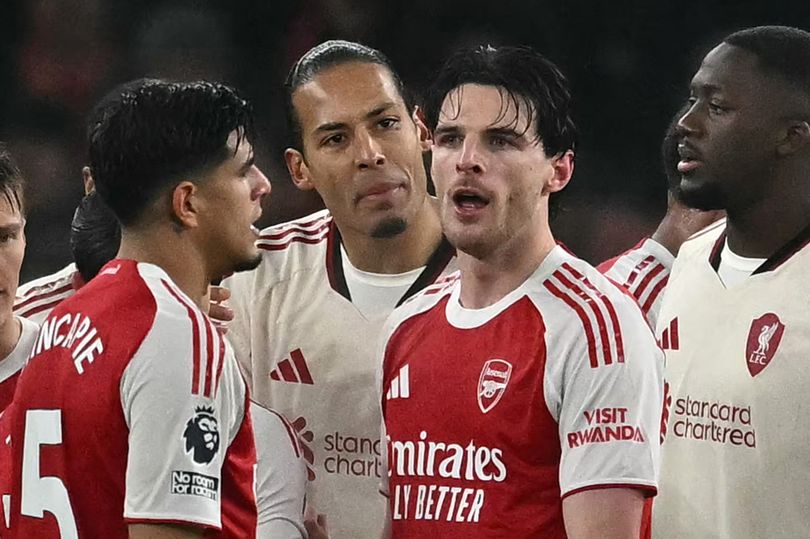 Liverpool drew 0-0 at Arsenal in a game that threatened to boil over