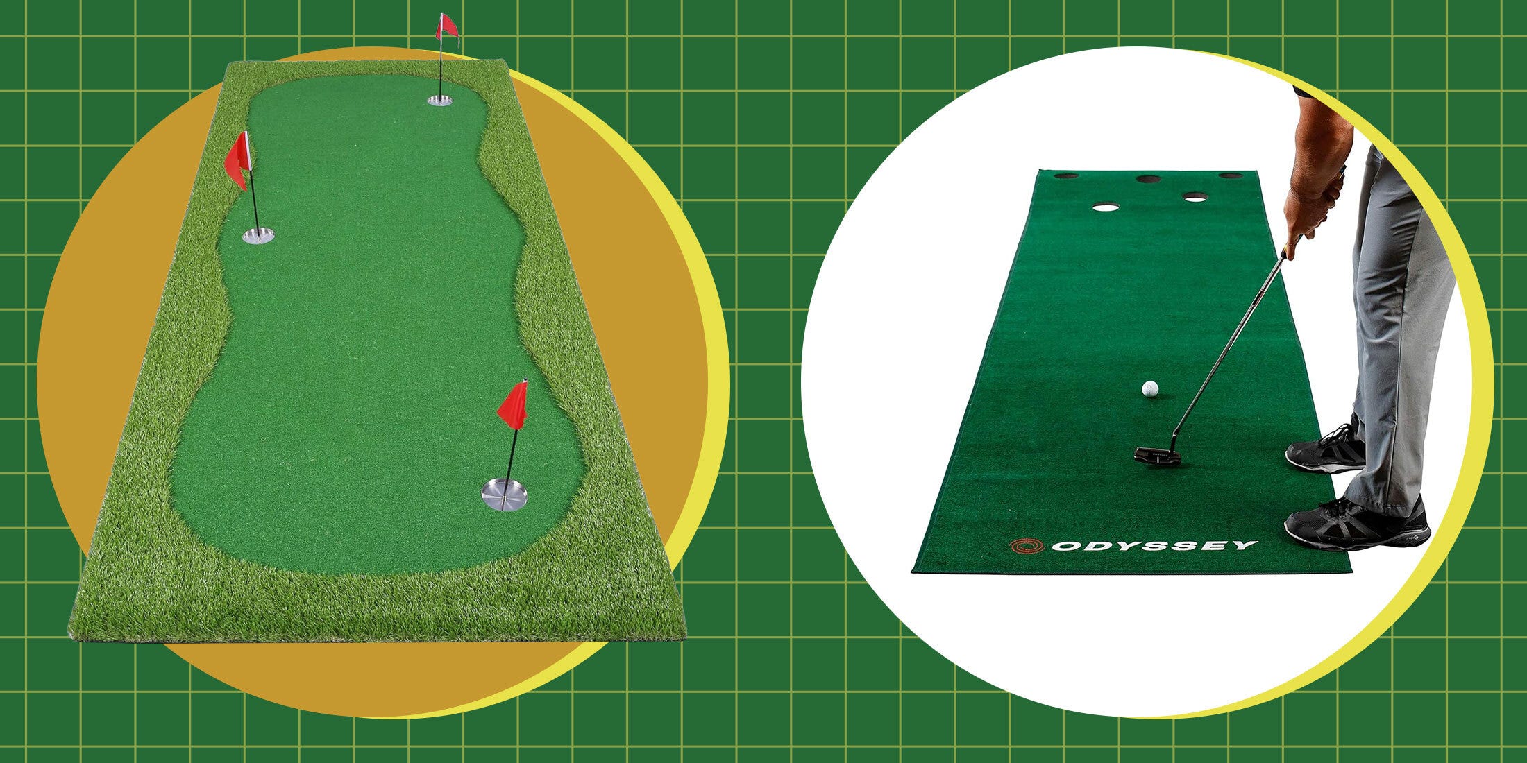 An indoor putting mat is the easiest way to lower your golf score