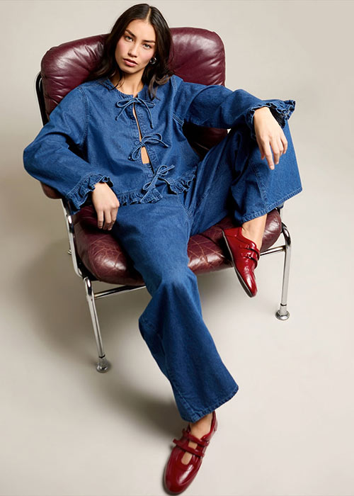 Dunnes is doubling down on denim with co-ord with gorgeous Ganni vibes