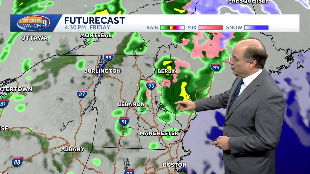 Video: More mild weather before system this weekend