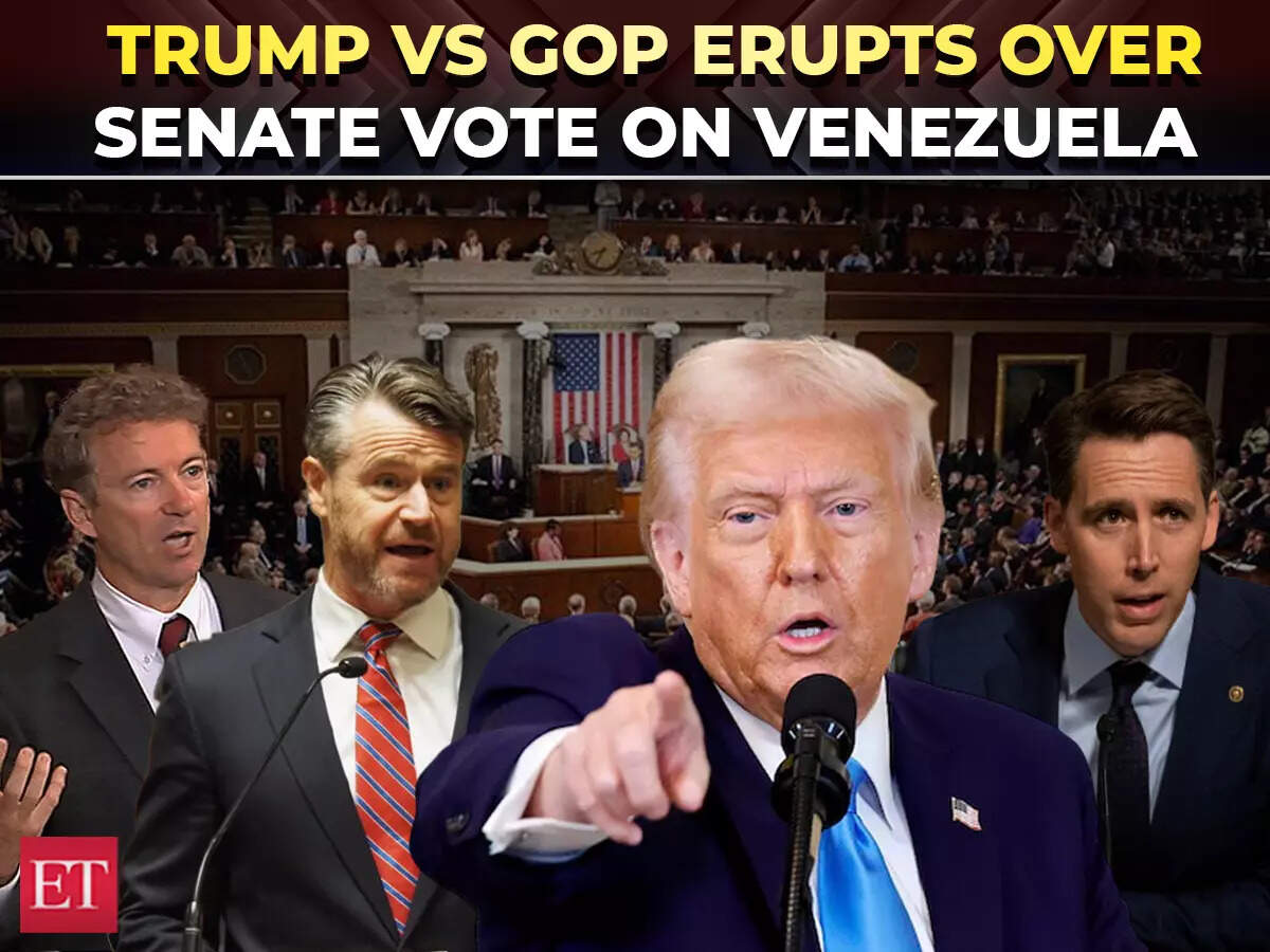 'Ashamed of you!': Trump explodes at GOP senators after Senate vote to ...